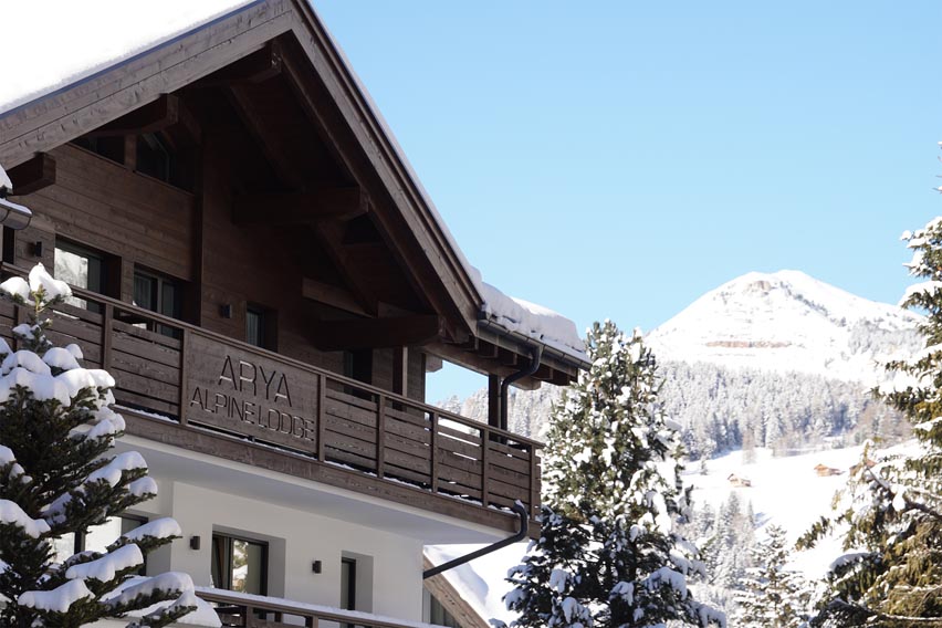 Arya Alpina Lodge d'inverno